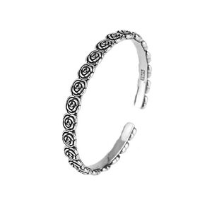 Beautiful Rose Bracelet Thai 925 SSP